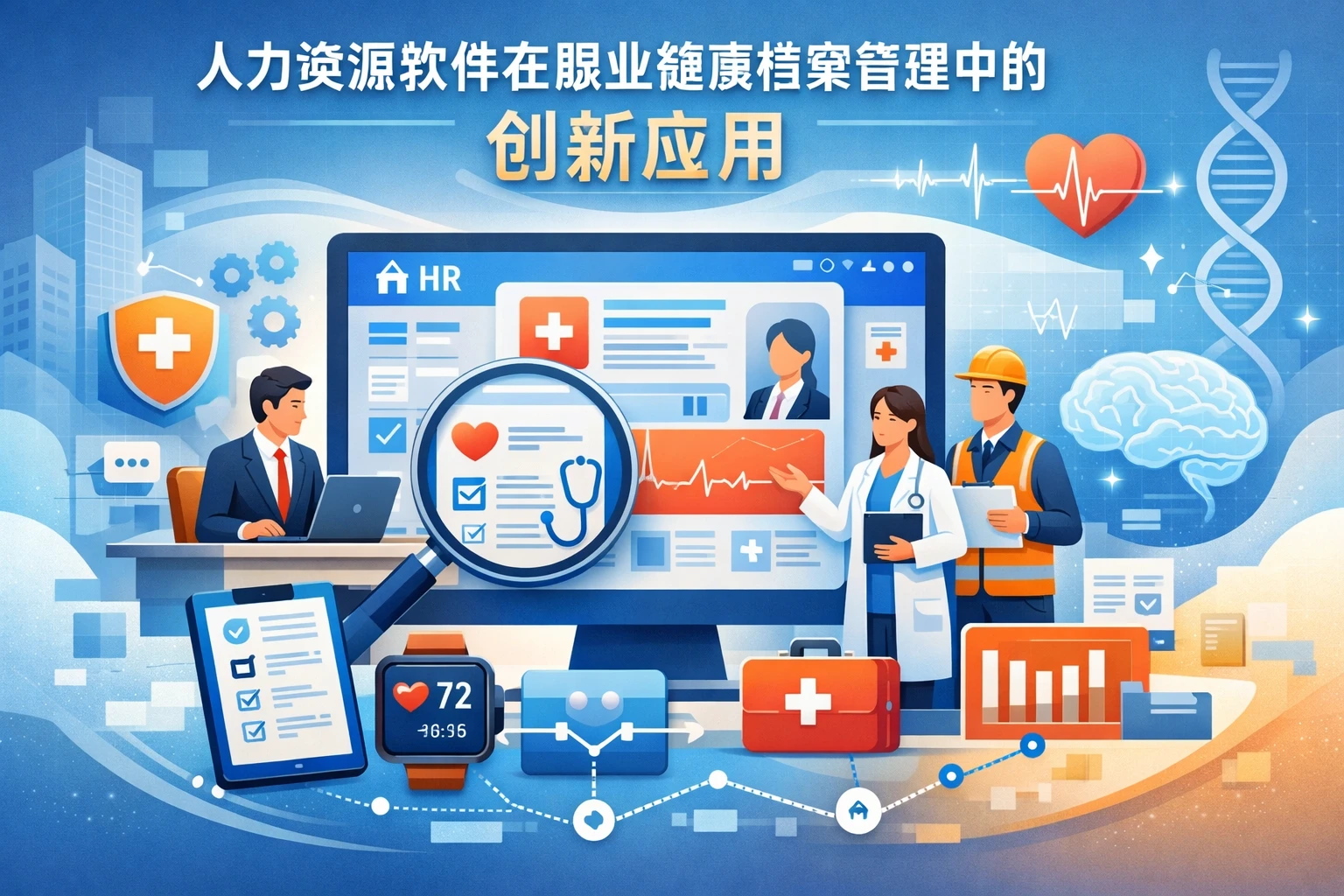 人力资源软件在职业健康档案管理中的创新应用