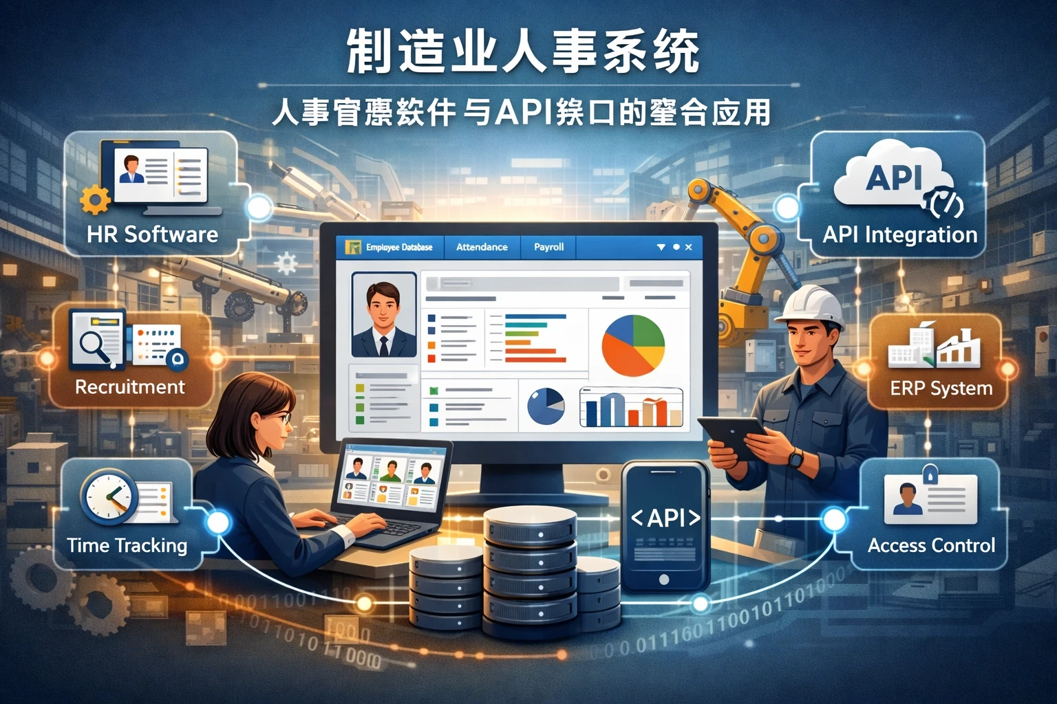 制造业人事系统：人事管理软件与API接口的整合应用