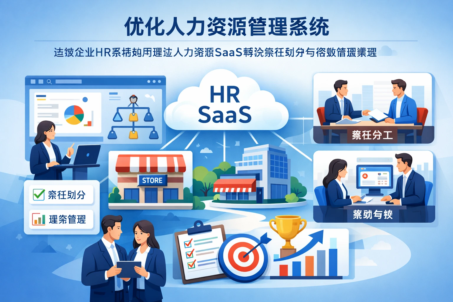 优化人力资源管理系统：连锁企业HR系统如何通过人力资源SaaS解决责任划分与绩效管理难题