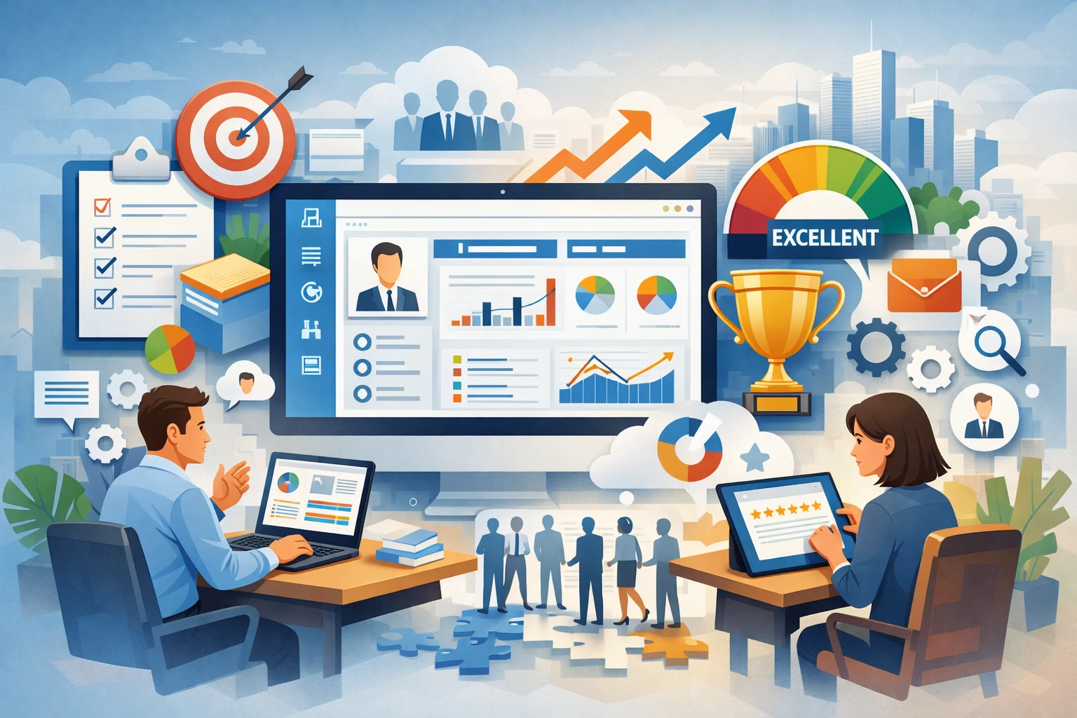 优化人力资源软件与绩效管理系统，构建高效企业人事管理体系