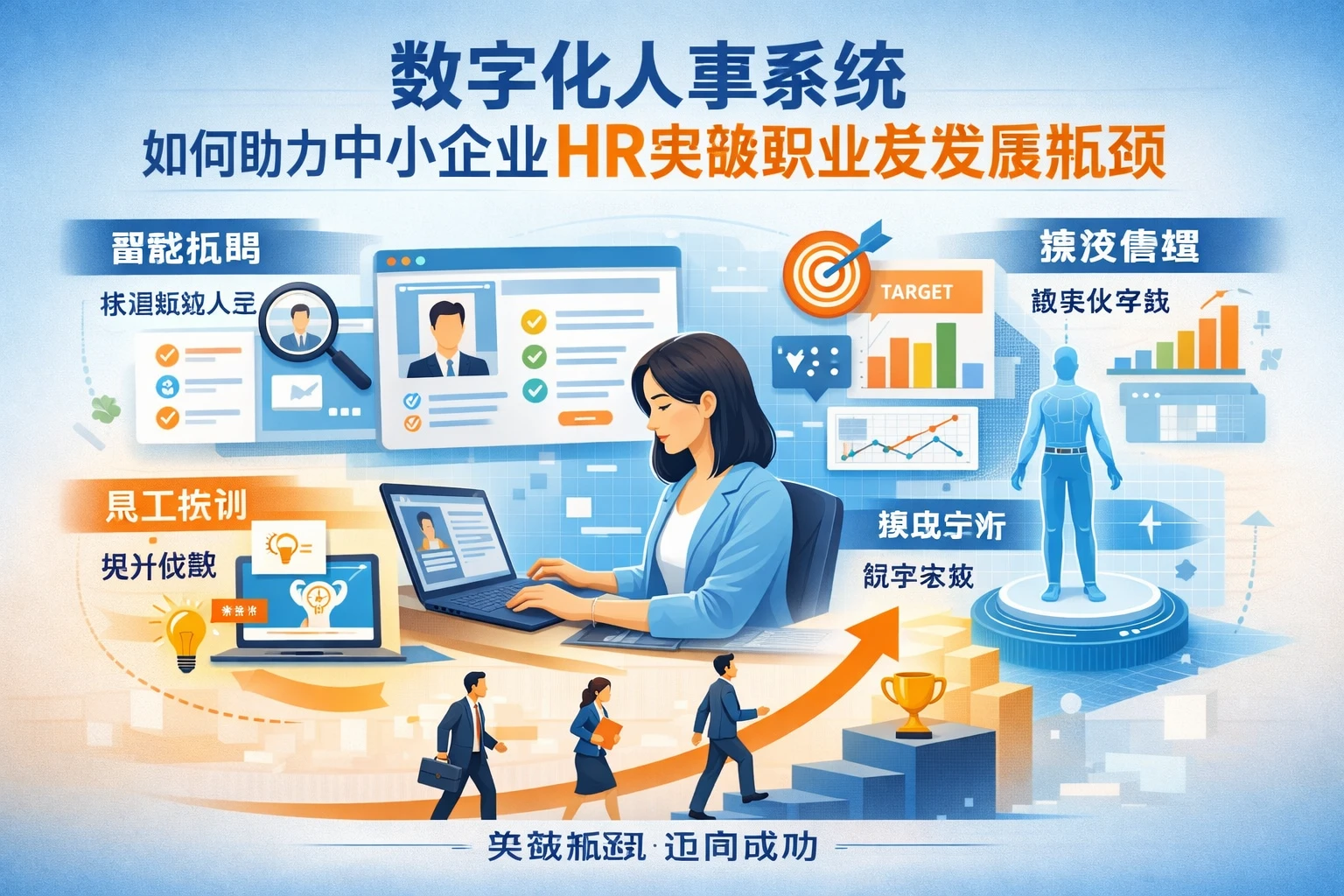 数字化人事系统如何助力中小企业HR突破职业发展瓶颈