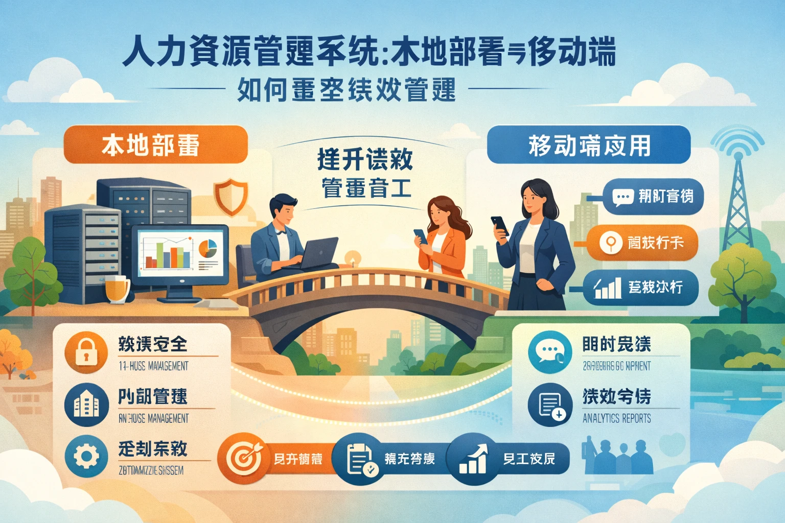 人力资源管理系统：本地部署与移动端如何重塑绩效管理