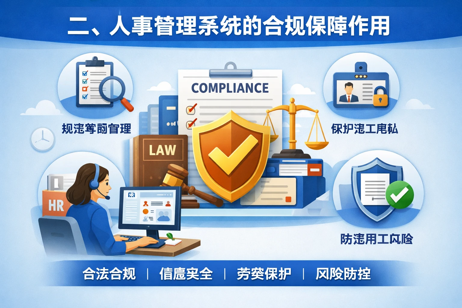 二、人事管理系统的合规保障作用