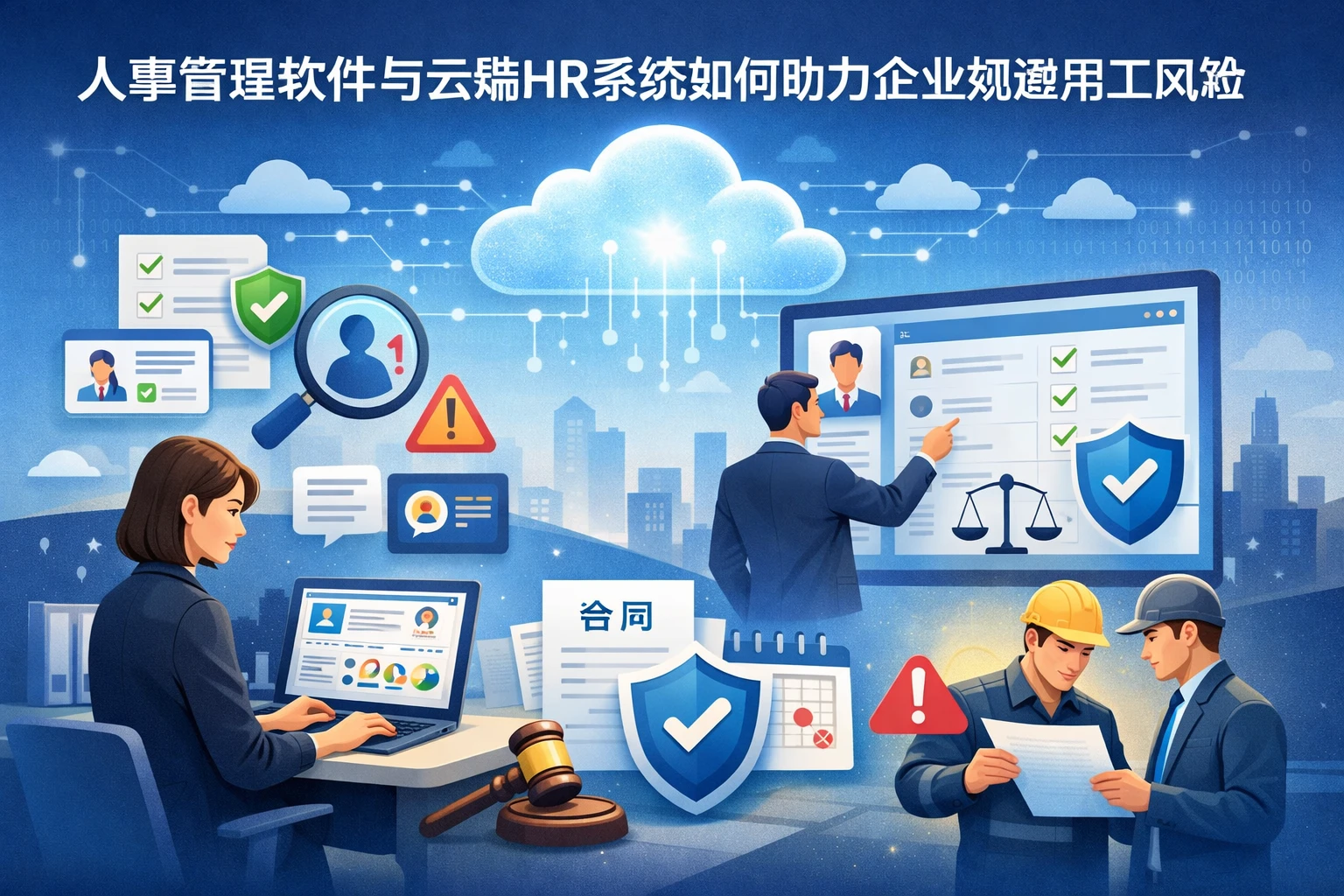 人事管理软件与云端HR系统如何助力企业规避用工风险