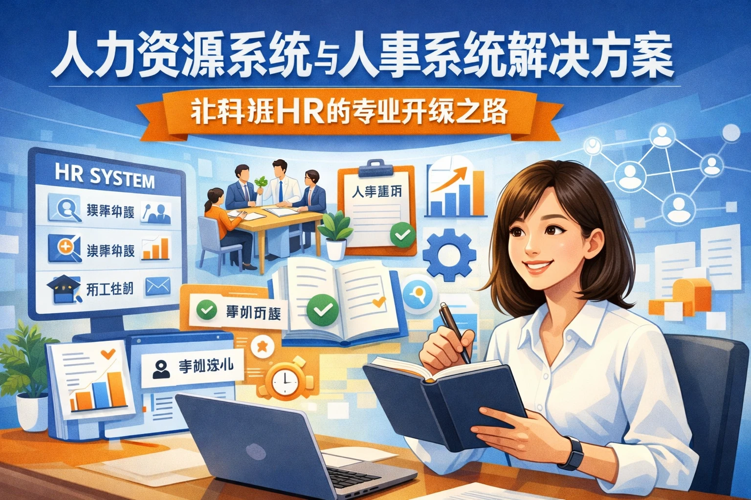 人力资源系统与人事系统解决方案：非科班HR的专业升级之路