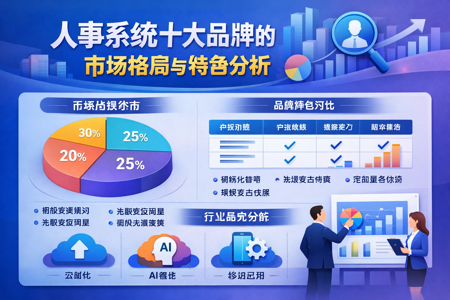 人事系统十大品牌的市场格局与特色分析