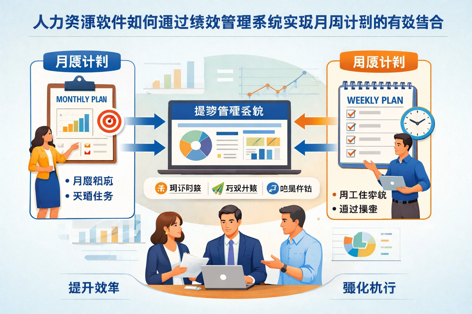 人力资源软件如何通过绩效管理系统实现月周计划的有效结合