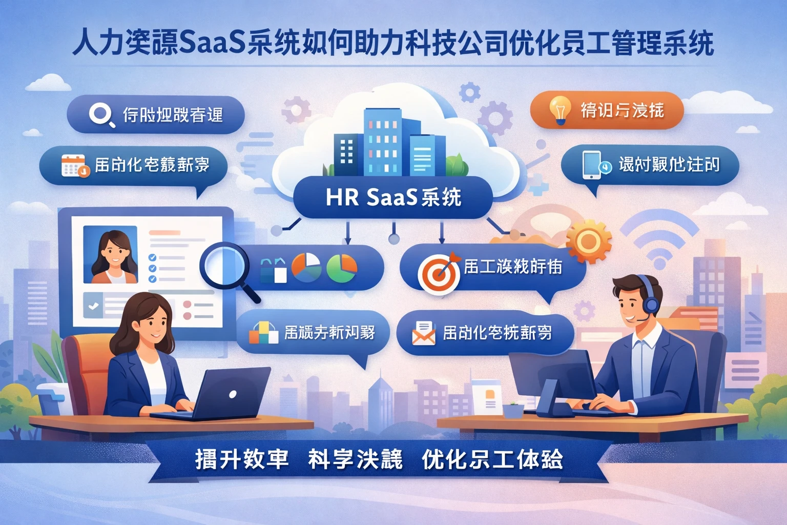 人力资源SaaS系统如何助力科技公司优化员工管理系统