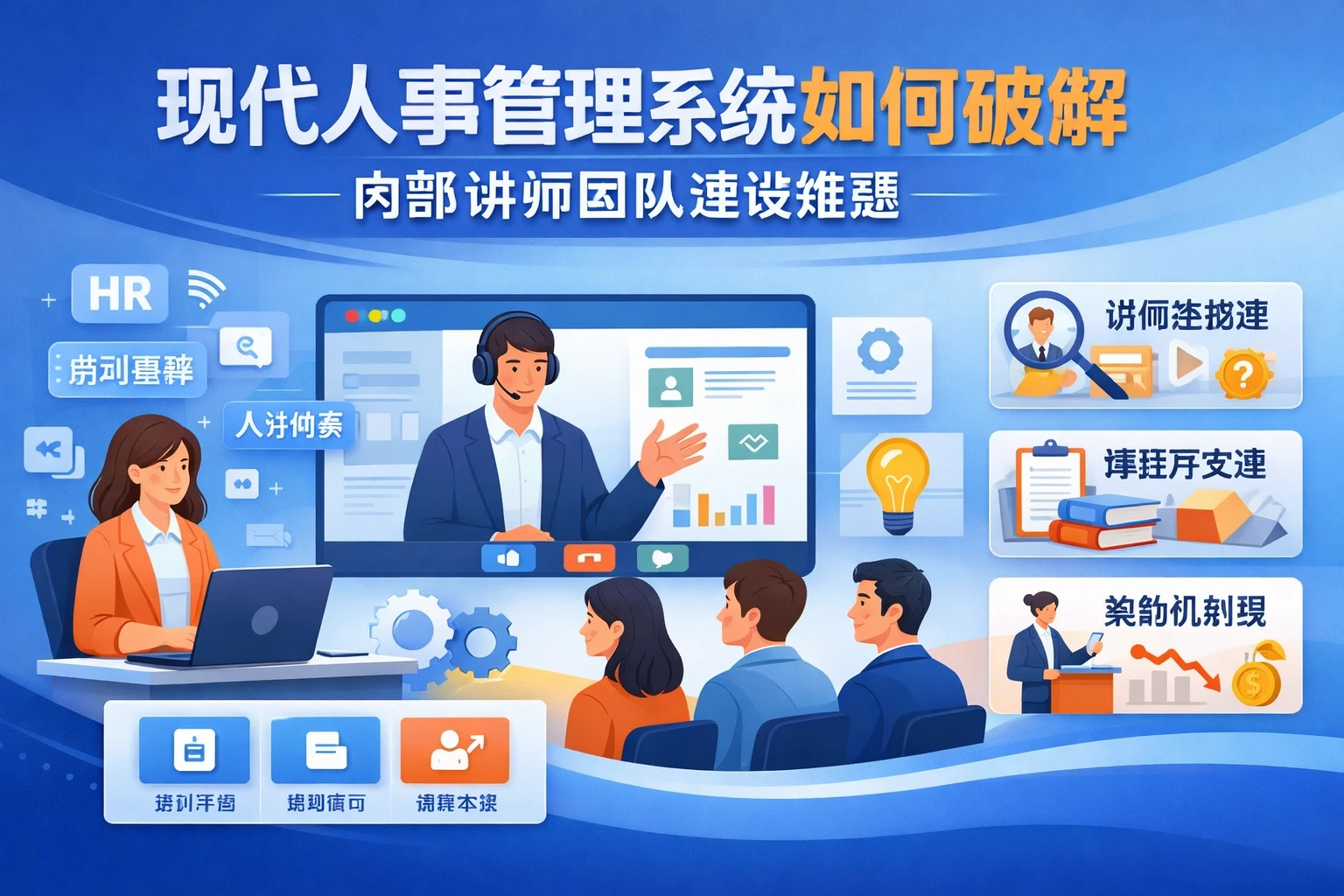 现代人事管理系统如何破解内部讲师团队建设难题