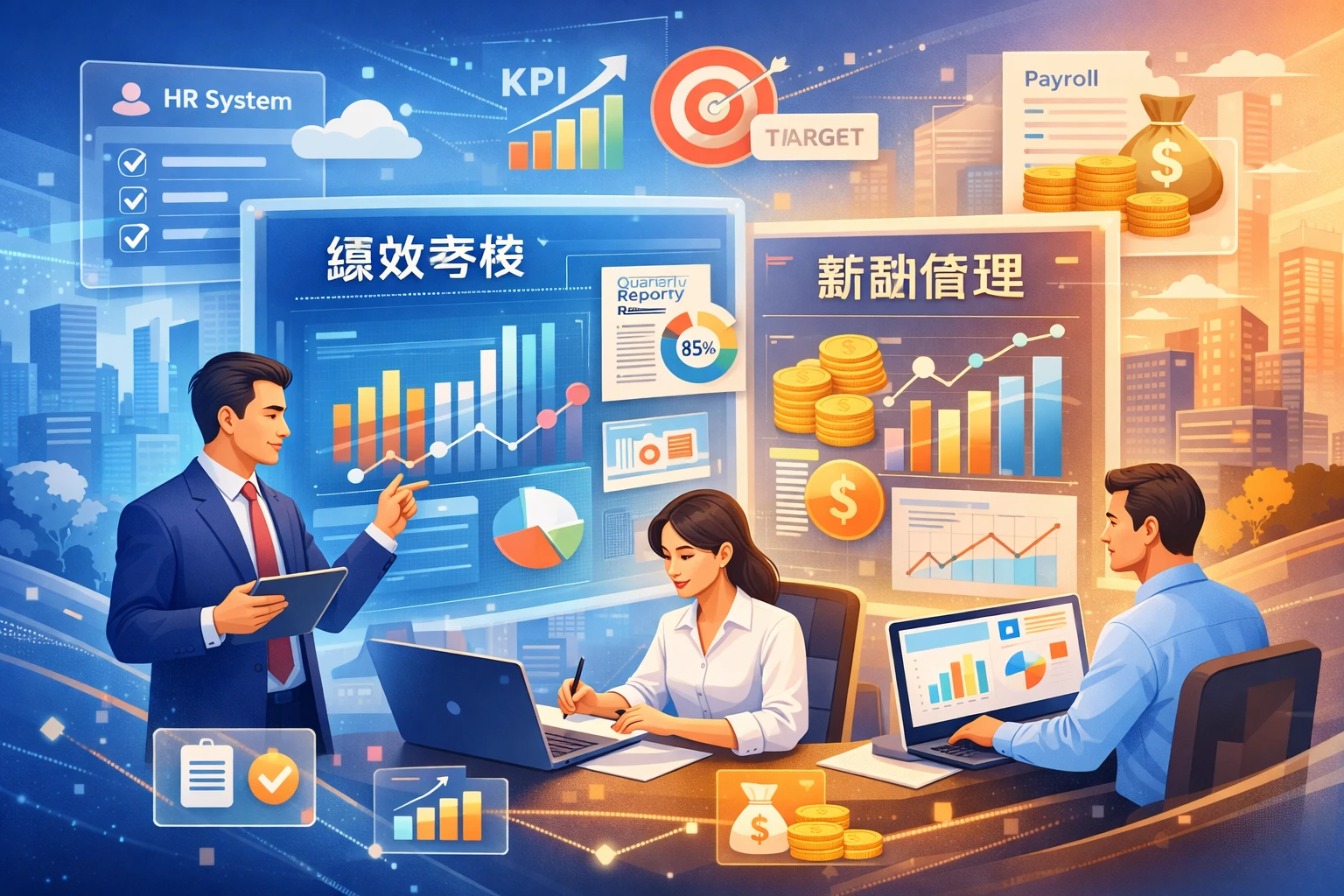 人力资源信息化系统助力企业季度绩效考核与薪酬管理优化