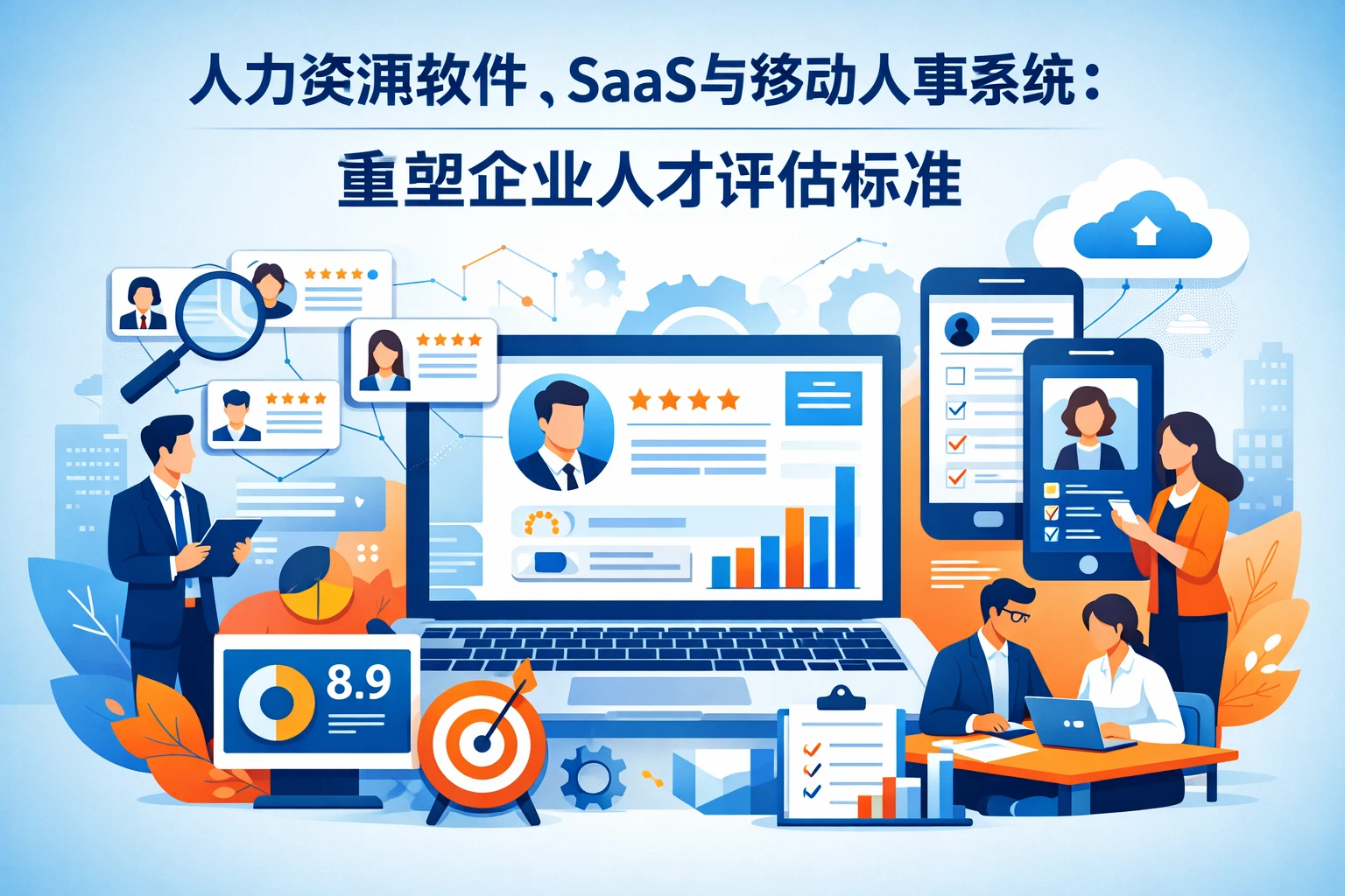 人力资源软件、SaaS与移动人事系统:重塑企业人才评估标准