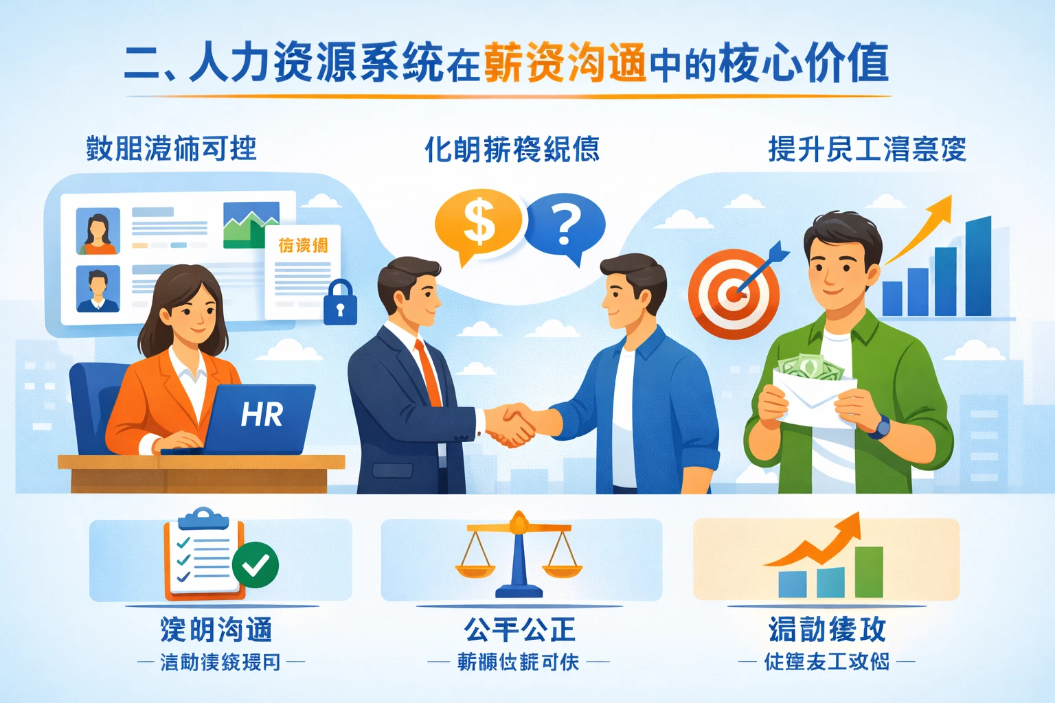 二、人力资源系统在薪资沟通中的核心价值