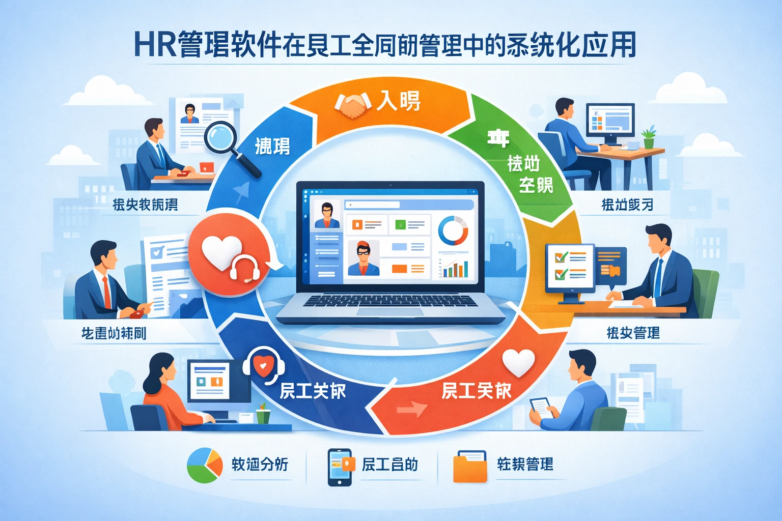 HR管理软件在员工全周期管理中的系统化应用