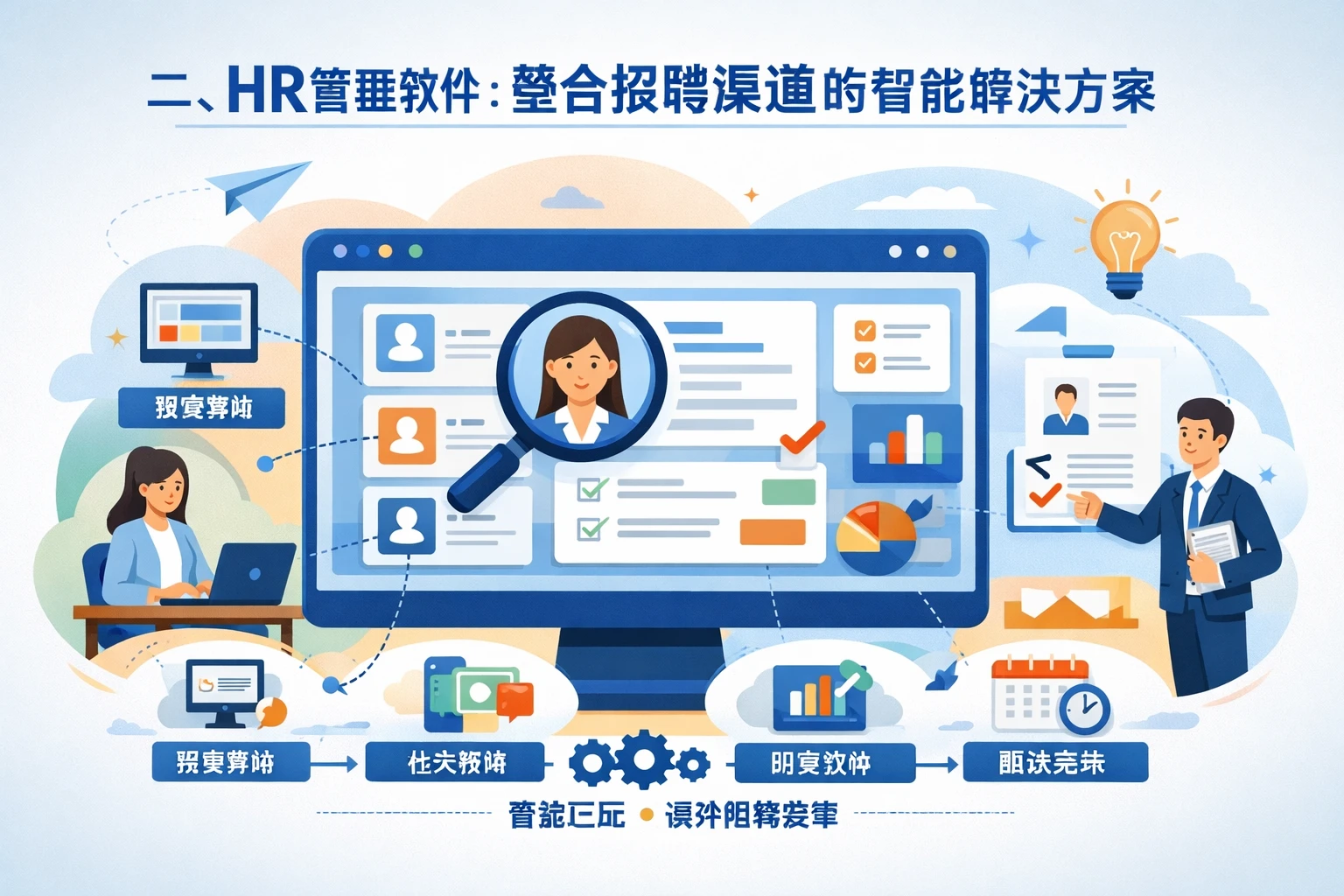 二、HR管理软件：整合招聘渠道的智能解决方案