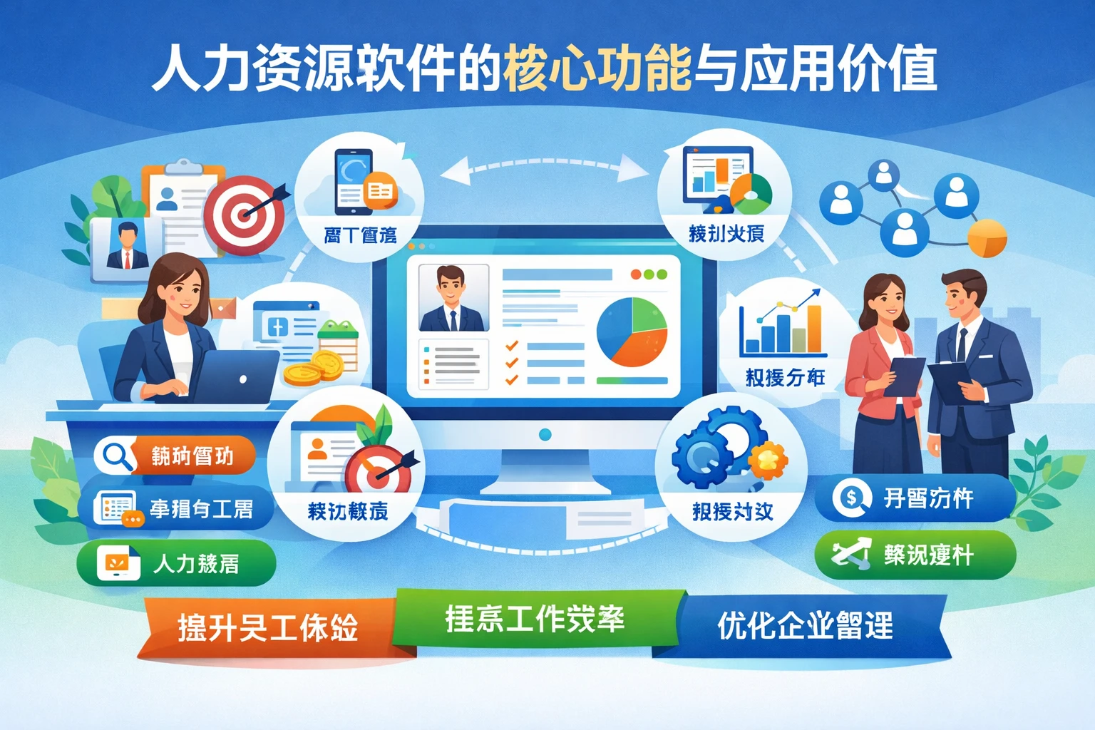 人力资源软件的核心功能与应用价值