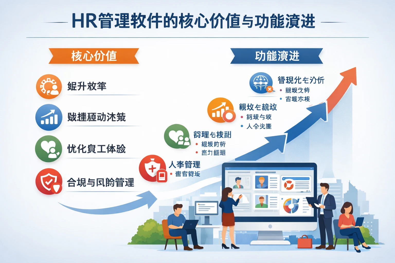 HR管理软件的核心价值与功能演进