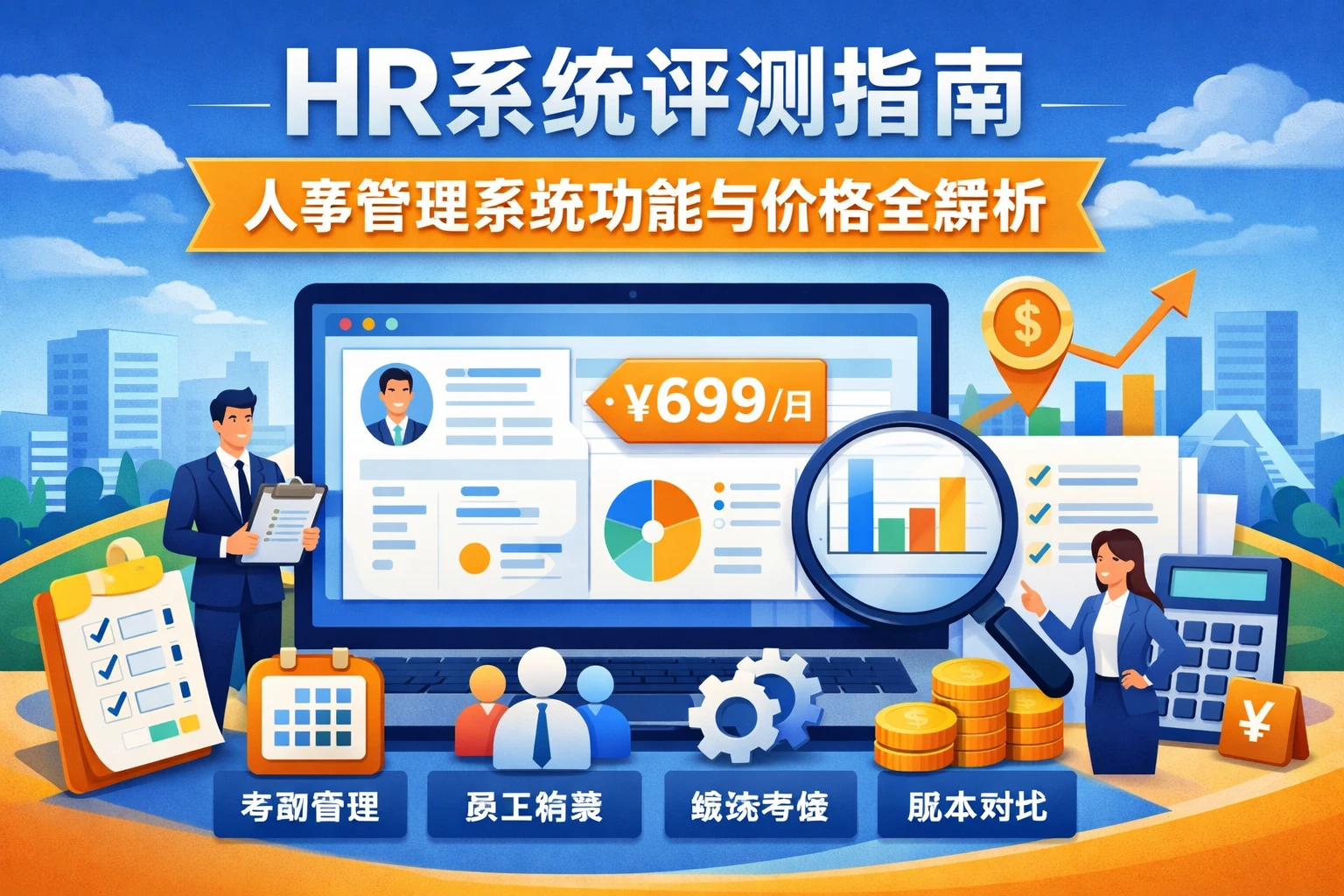 HR系统评测指南：人事管理系统功能与价格全解析