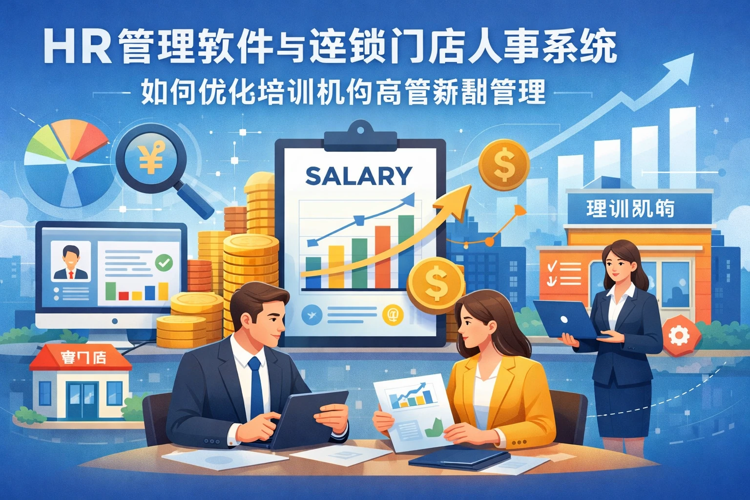 HR管理软件与连锁门店人事系统如何优化培训机构高管薪酬管理