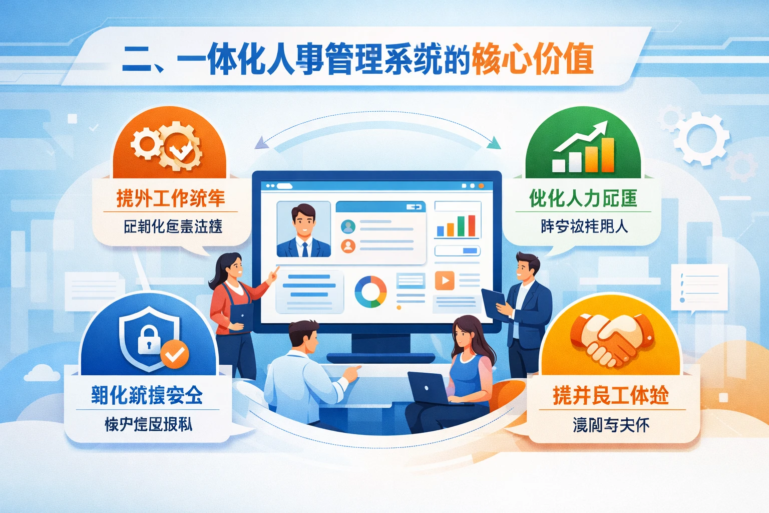 二、一体化人事管理系统的核心价值