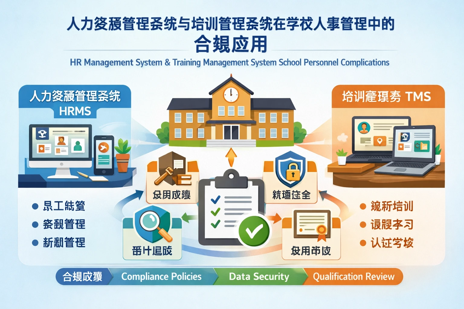 人力资源管理系统与培训管理系统在学校人事管理中的合规应用