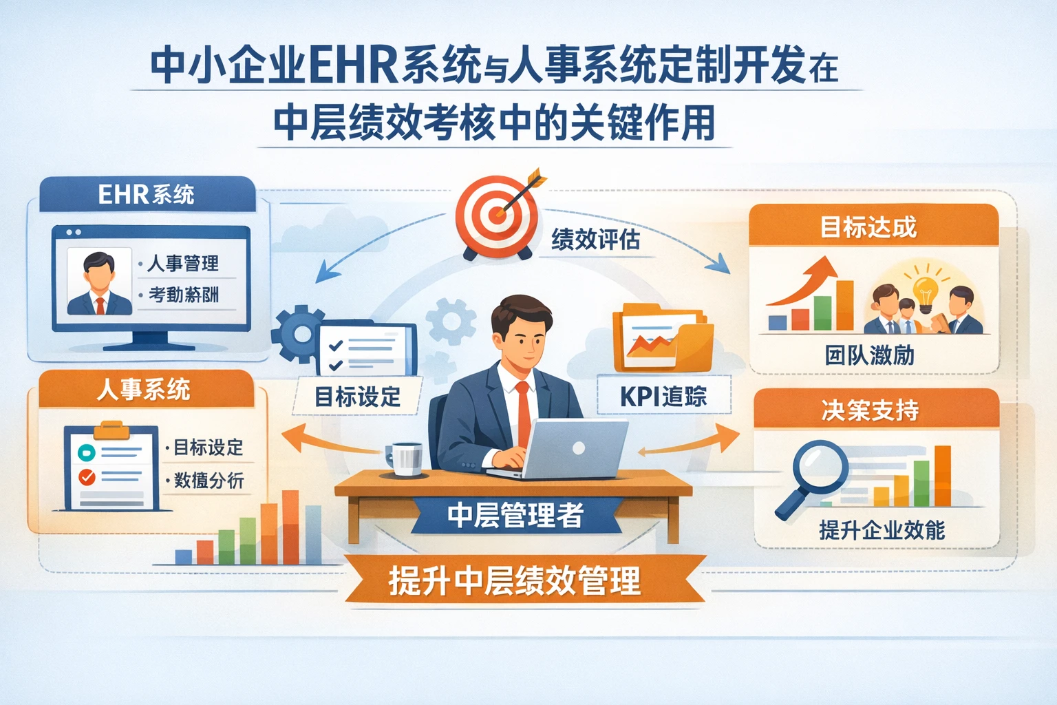 中小企业EHR系统与人事系统定制开发在中层绩效考核中的关键作用