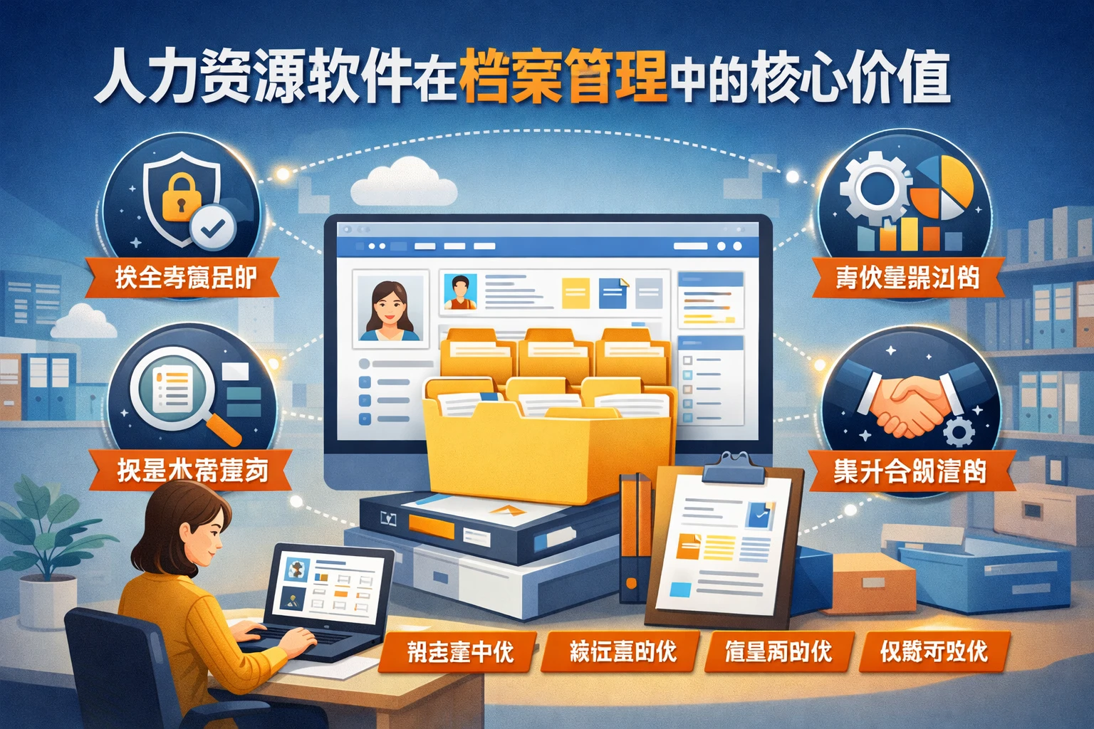 人力资源软件在档案管理中的核心价值