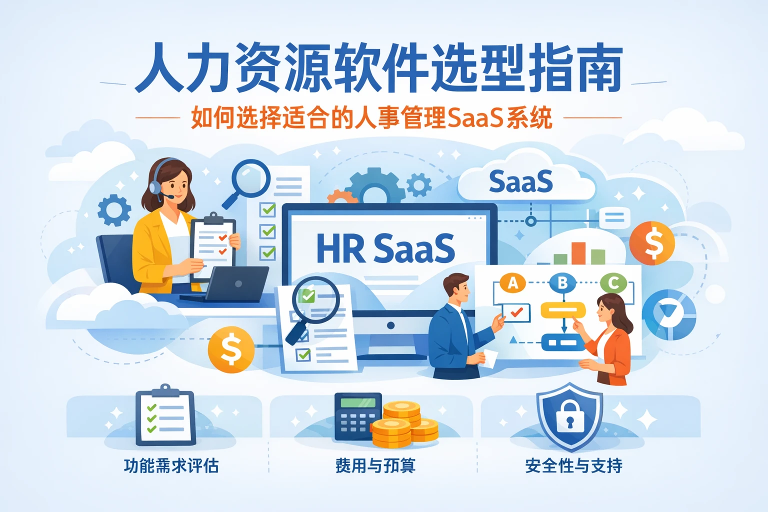 人力资源软件选型指南：如何选择适合的人事管理SaaS系统