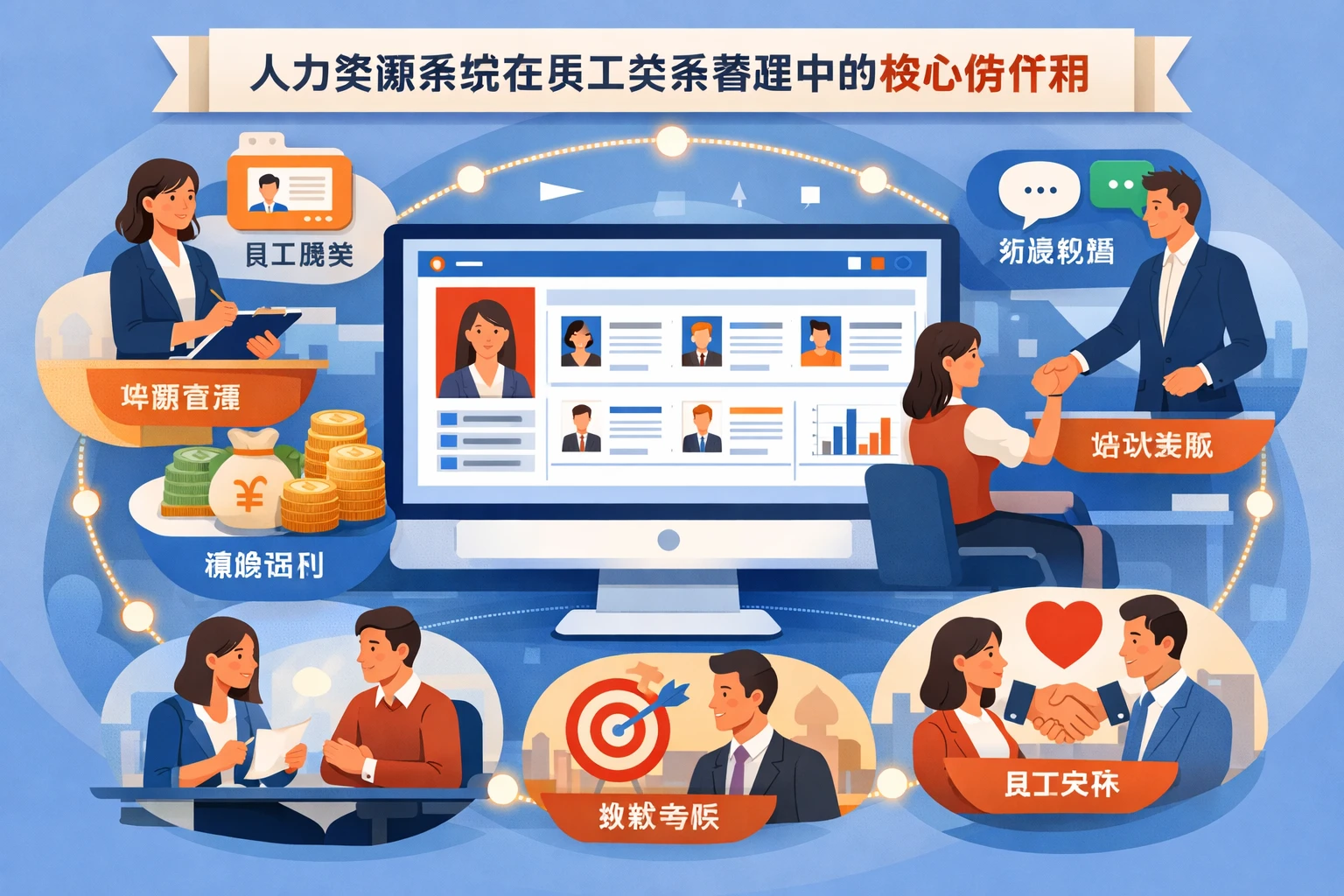 人力资源系统在员工关系管理中的核心作用