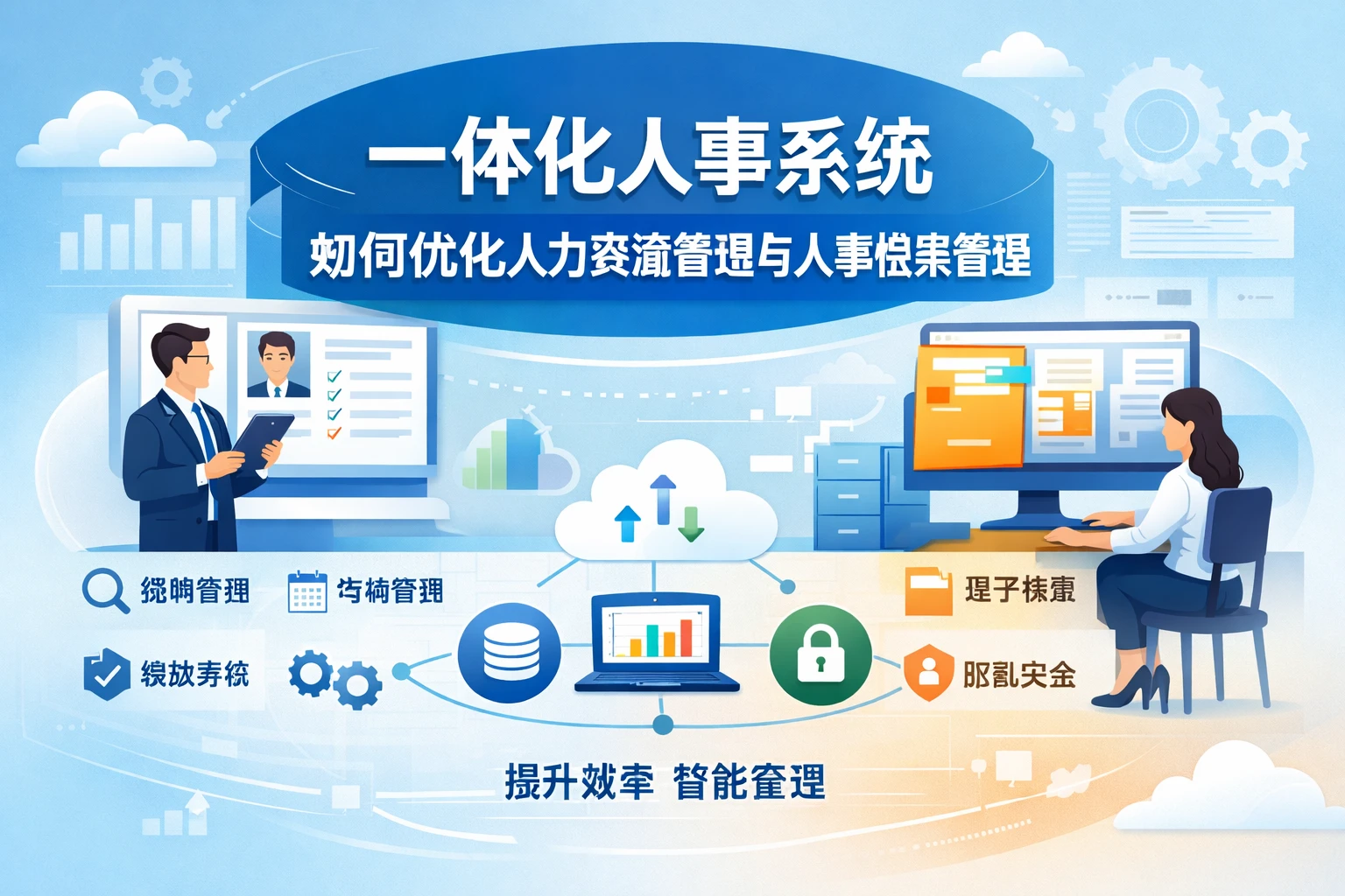 一体化人事系统如何优化人力资源管理与人事档案管理