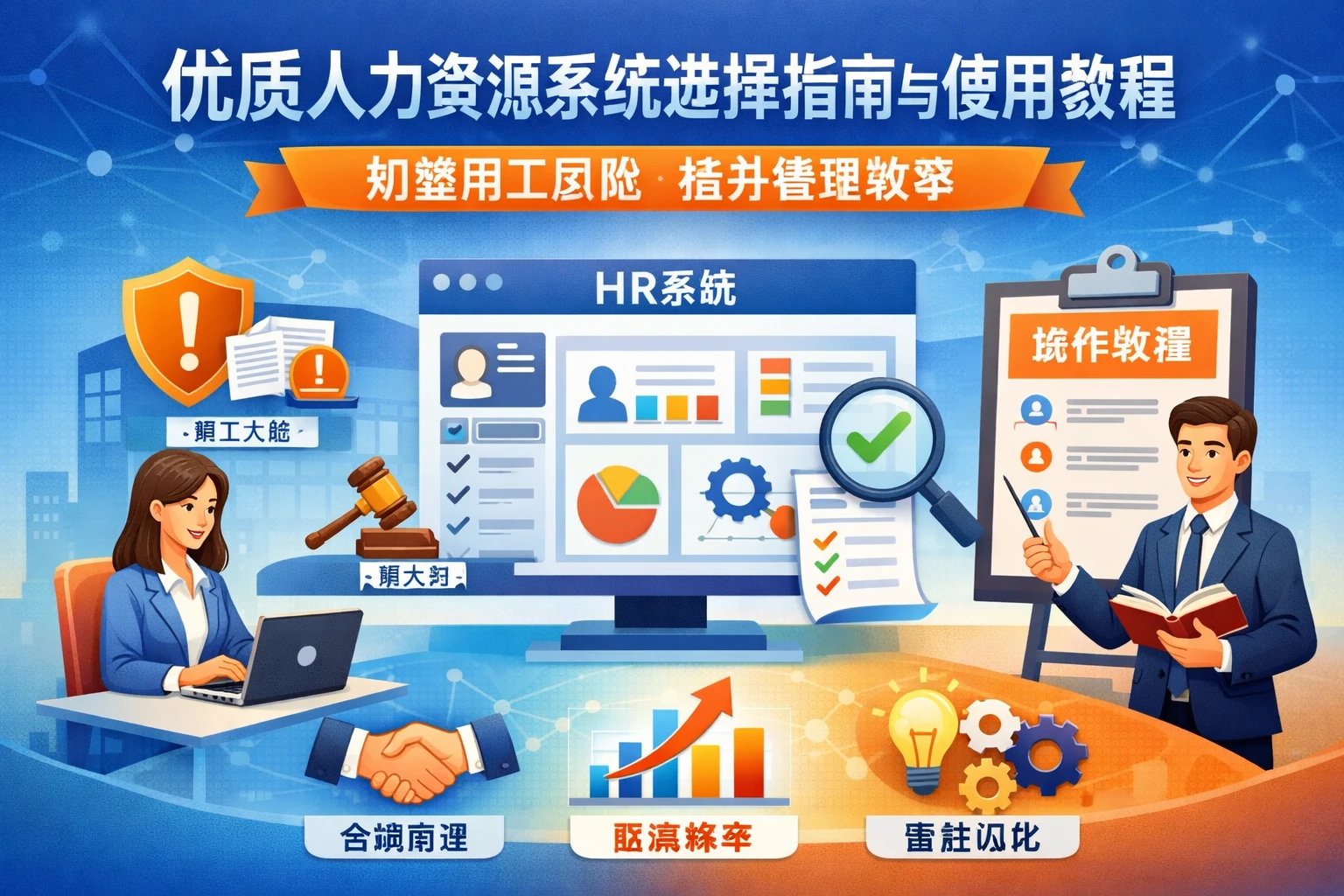 优质人力资源系统选择指南与使用教程：规避用工风险提升管理效率