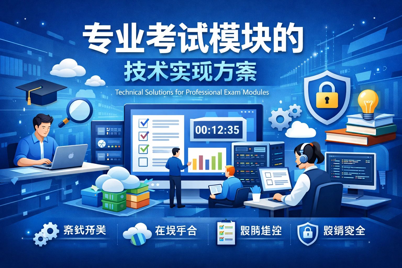 专业考试模块的技术实现方案