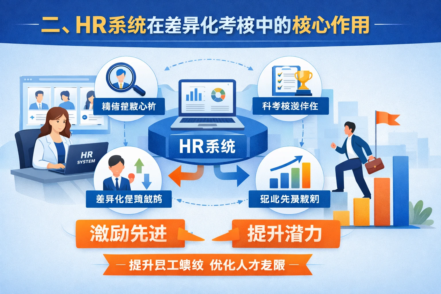 二、HR系统在差异化考核中的核心作用