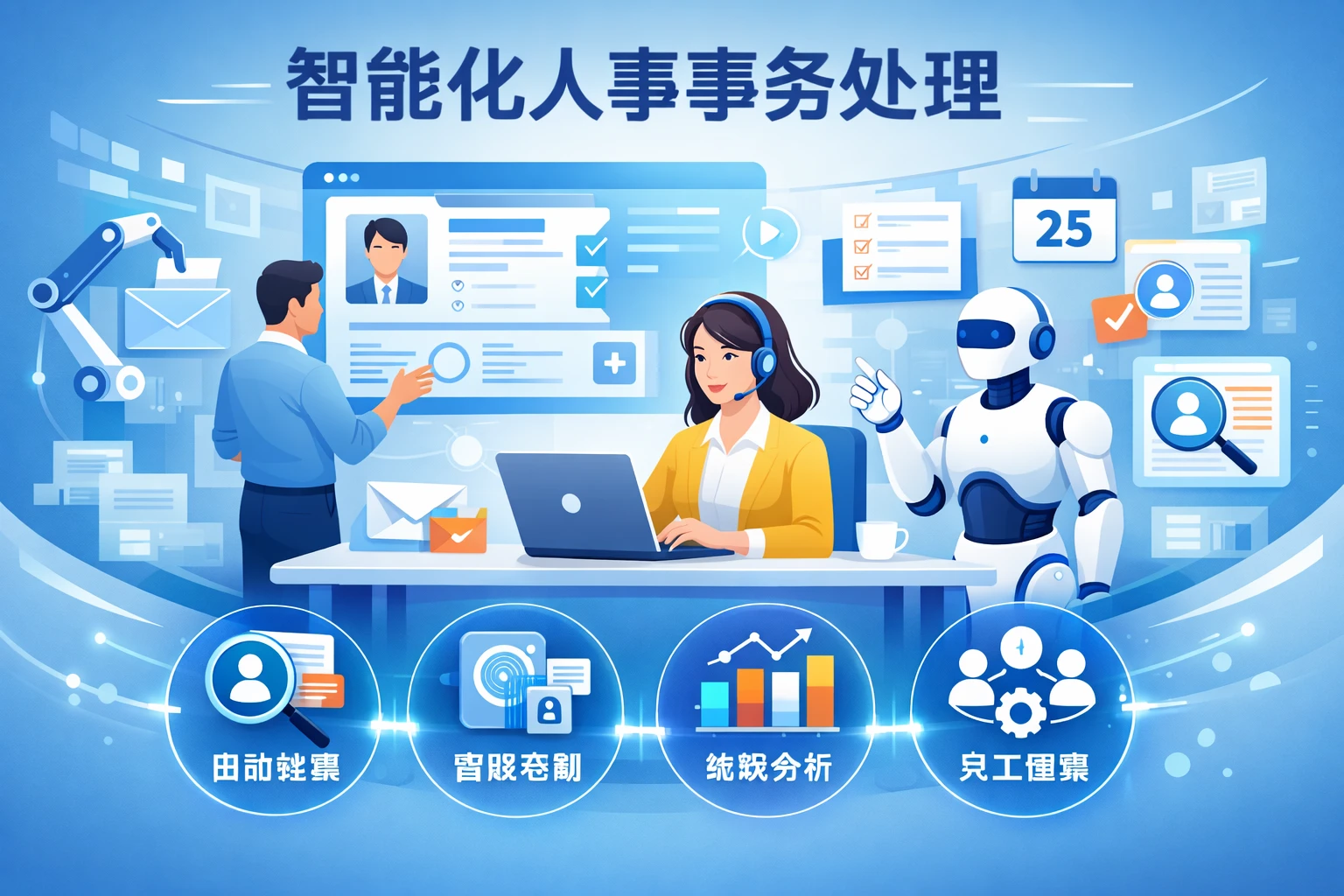 智能化人事事务处理