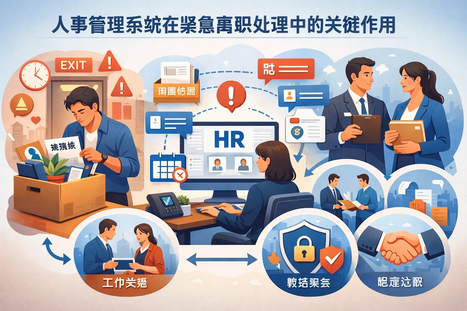 人事管理系统在紧急离职处理中的关键作用