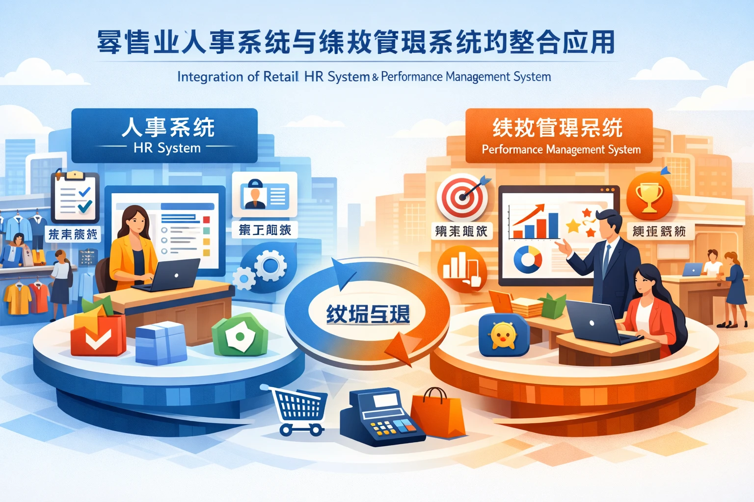 零售业人事系统与绩效管理系统的整合应用