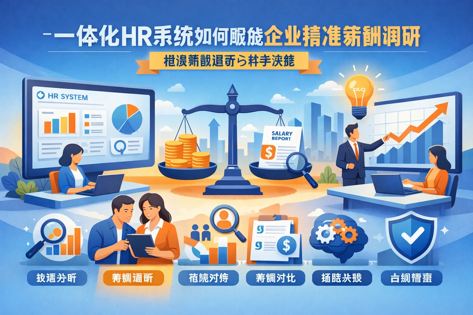 一体化HR系统如何赋能企业精准薪酬调研与科学决策