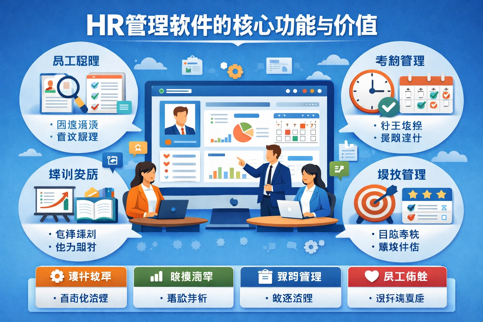 HR管理软件的核心功能与价值