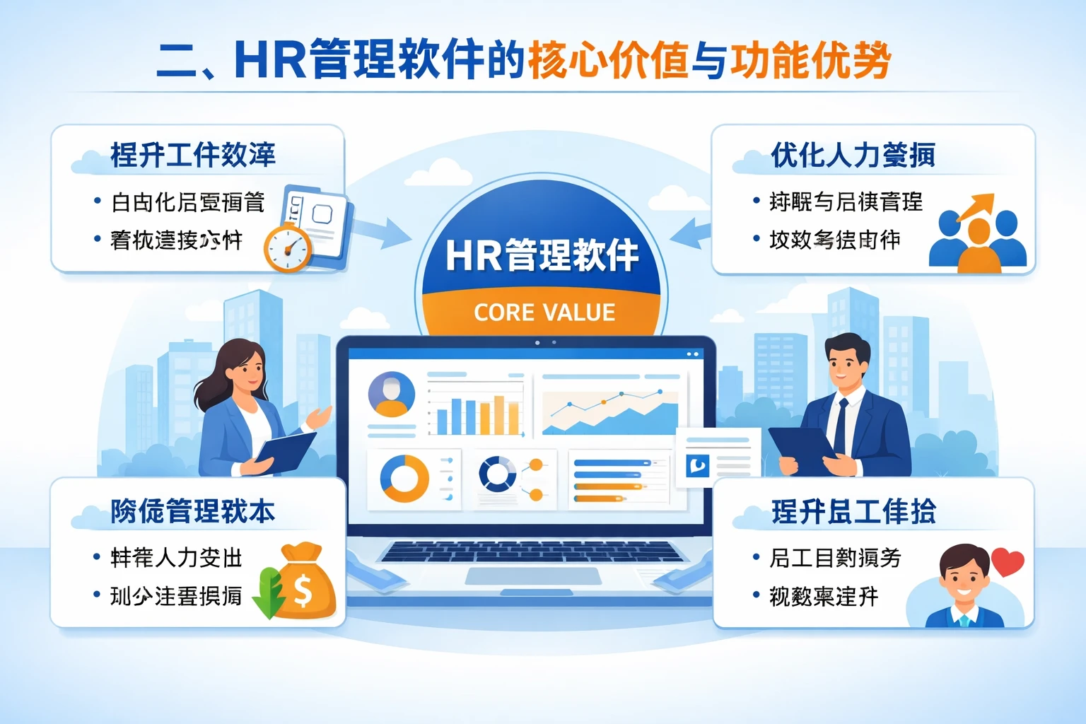 二、HR管理软件的核心价值与功能优势