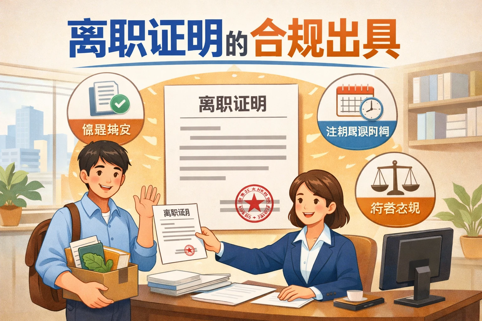 离职证明的合规出具