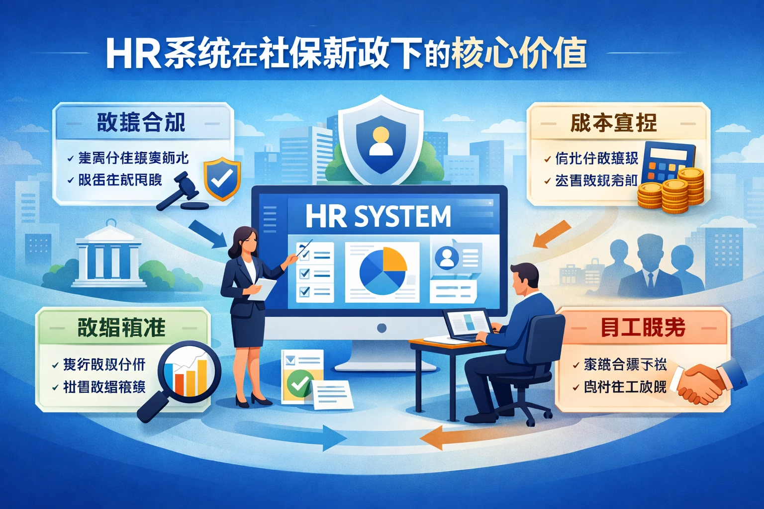 HR系统在社保新政下的核心价值