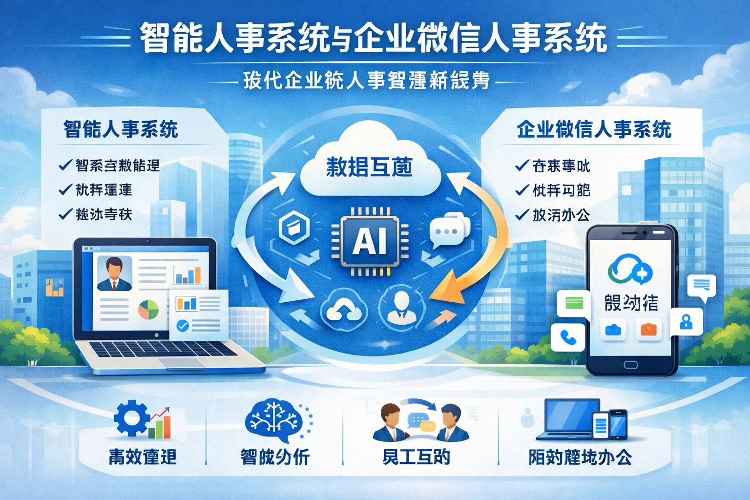 智能人事系统与企业微信人事系统：现代企业的人事管理新趋势