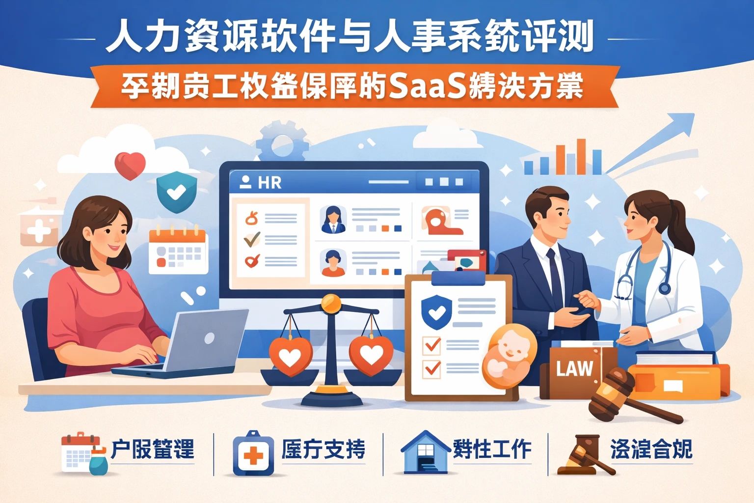 人力资源软件与人事系统评测：孕期员工权益保障的SaaS解决方案
