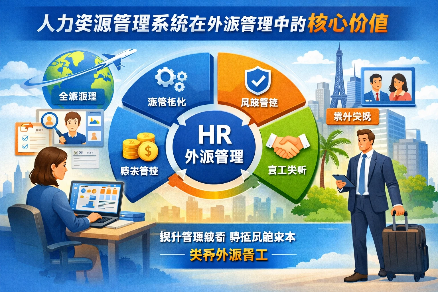 人力资源管理系统在外派管理中的核心价值