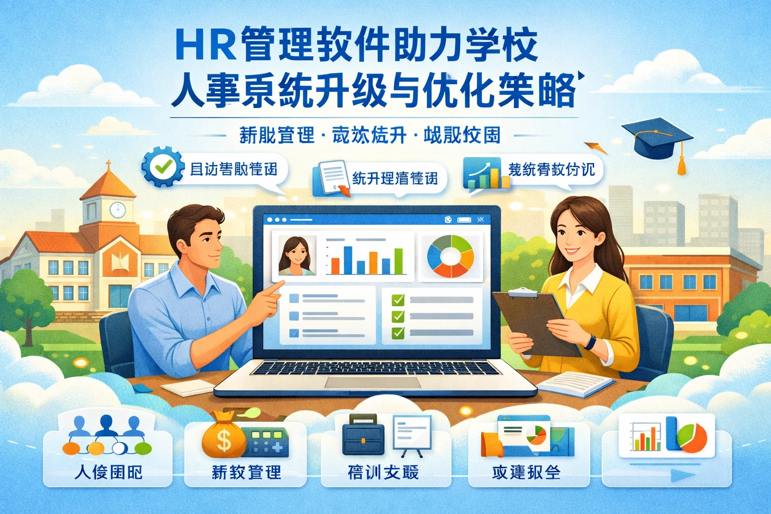 HR管理软件助力学校人事系统升级与优化策略
