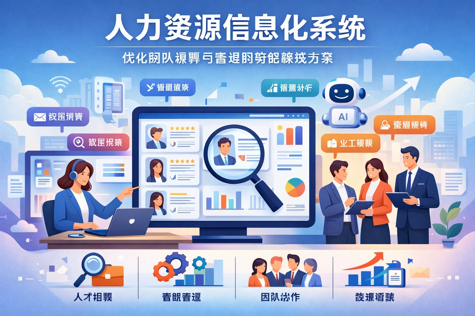 人力资源信息化系统:优化团队招聘与管理的智能解决方案