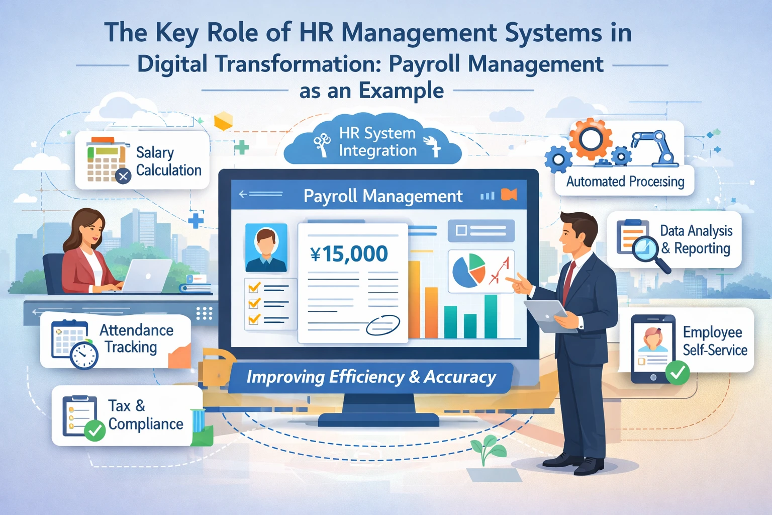人事管理系统在人力资源数字化转型中的关键作用:以薪资管理为例
