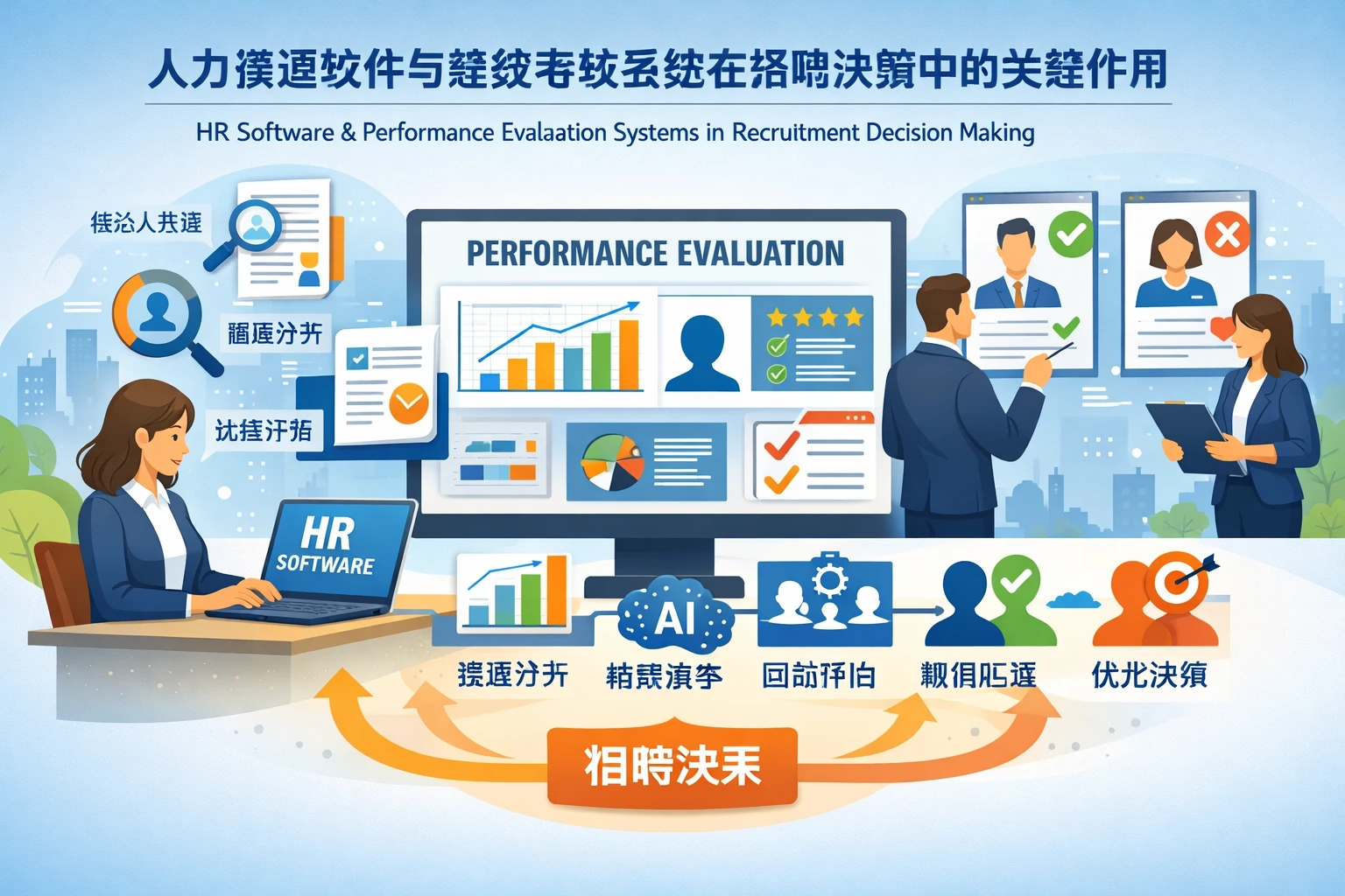 人力资源软件与绩效考核系统在招聘决策中的关键作用