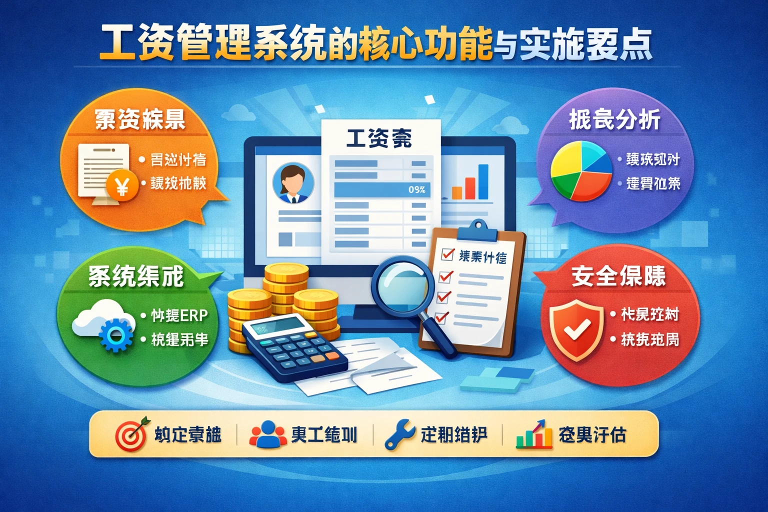 工资管理系统的核心功能与实施要点