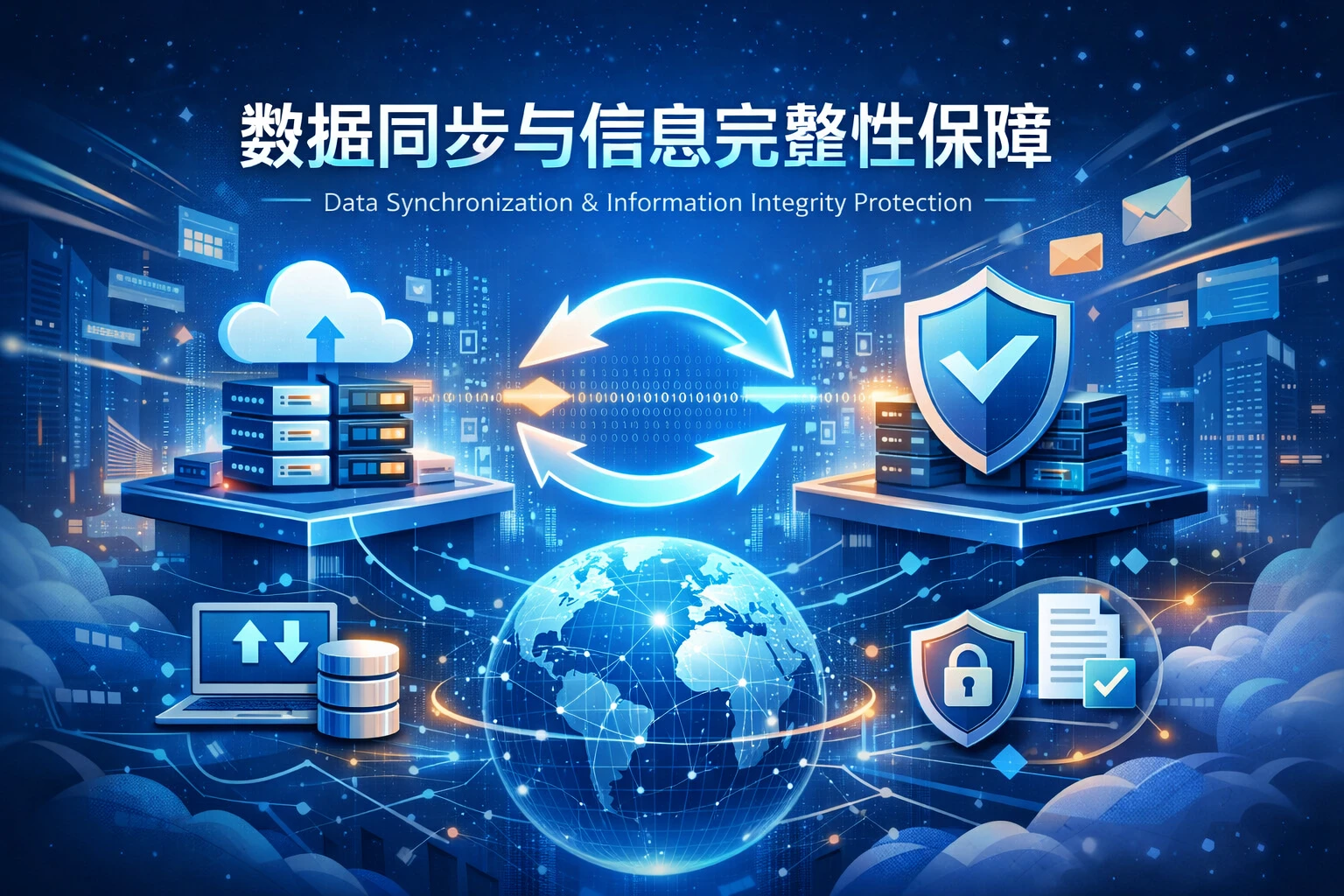 数据同步与信息完整性保障