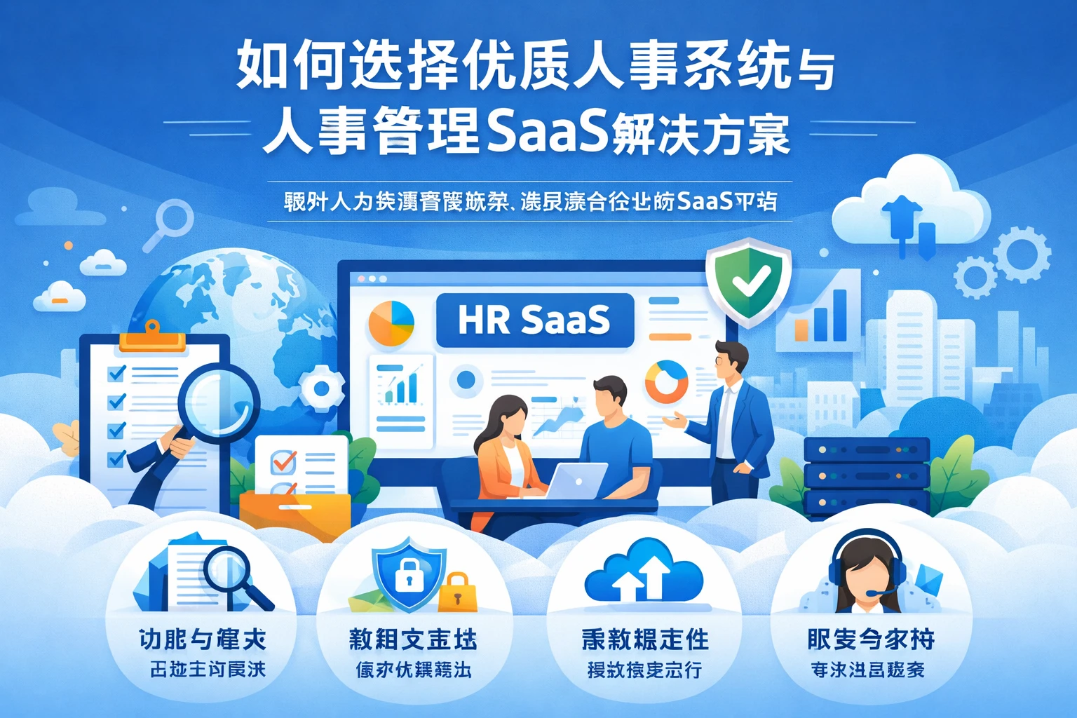 如何选择优质人事系统与人事管理SaaS解决方案